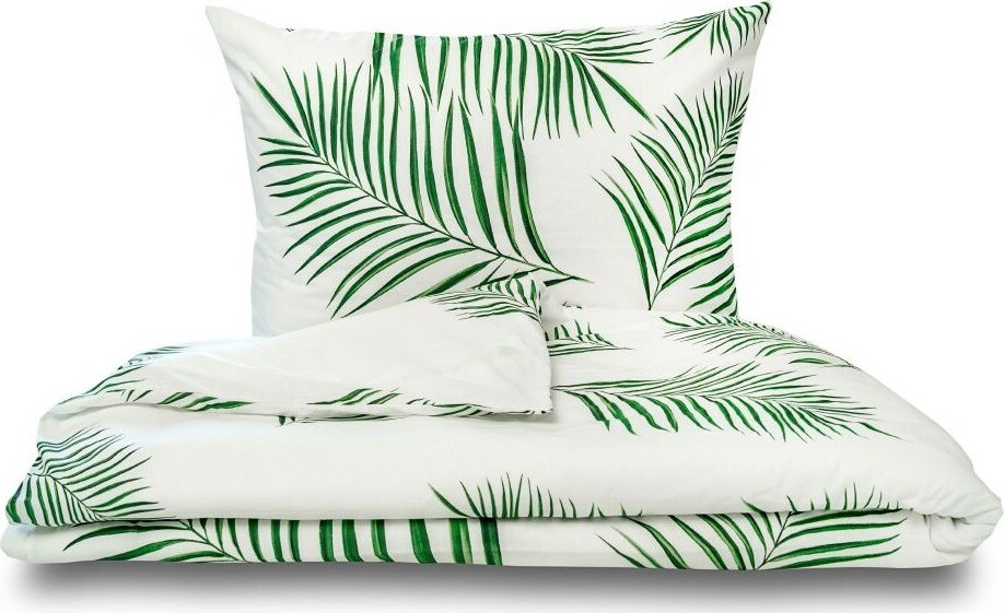 Kvalitex Obliečky bavlna renforcé 1 + 2, 220 × 200, 70 × 90 cm Tropical biele
