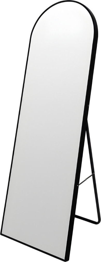 Edaxo Velké stojací zrcadlo FRAM černé, 150 × 50 cm