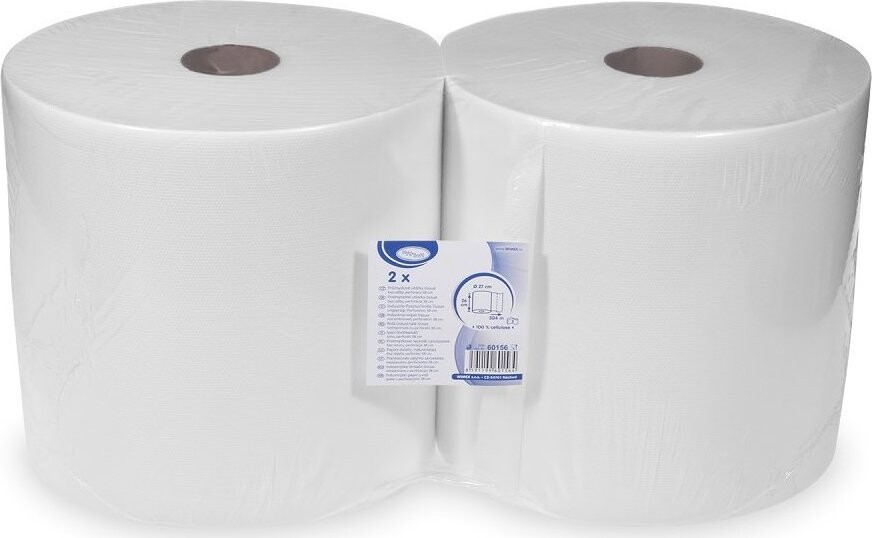 Wimex Průmyslová utěrka průměr 27 cm, 2vrstvá, návin 304 m - 2 ks