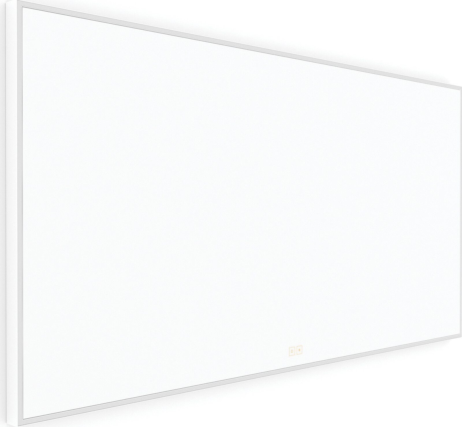 Nimco LED zrcadlo 140 × 70 cm bílé – dotykové ovládání s nastavením jasu a barvy ZPB 13008VX 05