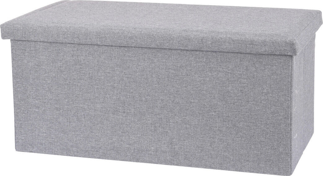Storagesolutions Lavice s úložným prostorem, 76 × 40 × 38 cm, šedá