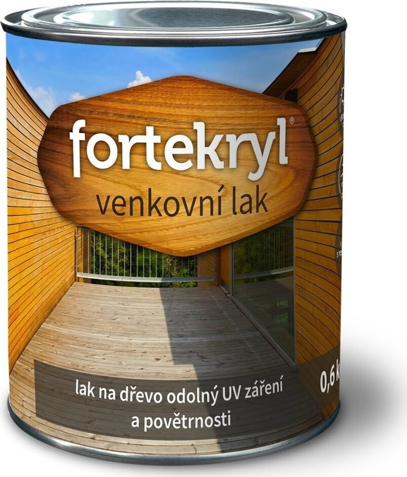Austis Fortekryl Venkovní lak 0,6 kg, matný bezbarvý