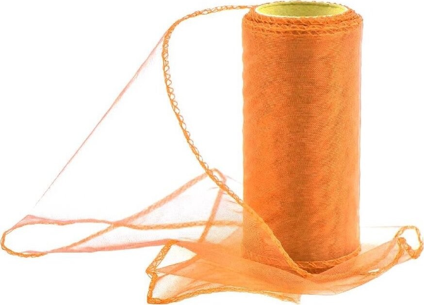Vikpap Organza 12 cm/10y oranžová