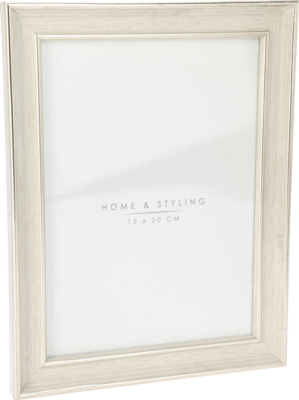 Home Styling Collection Fotorámeček, imitace běleného dřeva 17,2 × 1,3 × 22,2