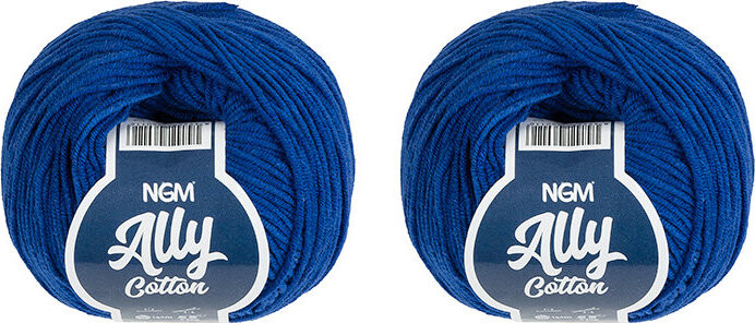 BELLATEX Ally cotton 50 g set 2 ks - 012 tmavě modrá