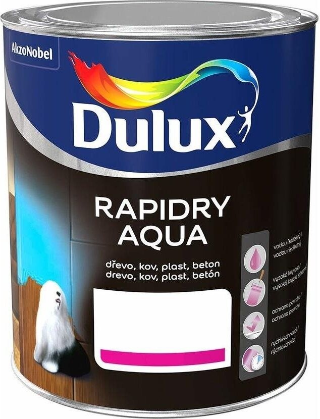 Akzo Nobel Dulux Rapidry Aqua 0,75 l, slonová kost