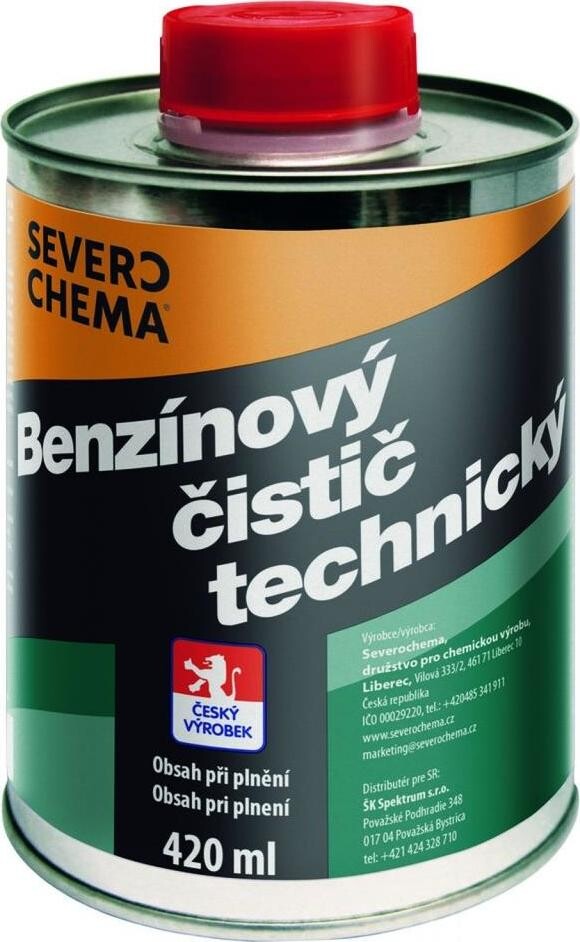 Severochema Benzínový čistič technický 420 ml