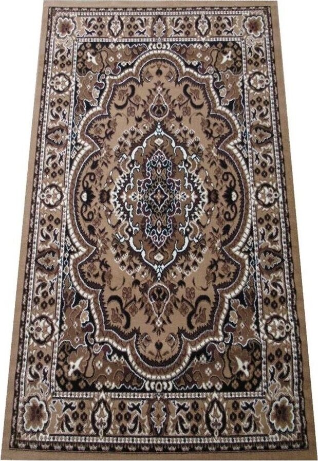 Kusový koberec Alfa hnědý 06 -40 × 60 cm
