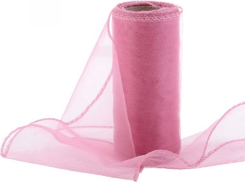 Vikpap Organza 12 cm/10y starorůžová