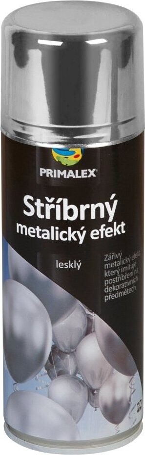 Primalex Sprej metalický efekt stříbrná 400 ml