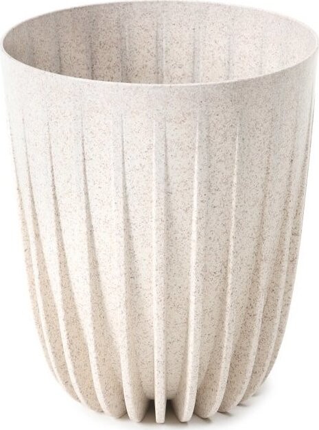 Lamela Květináč MIRA průměr 30 cm, wood bílý