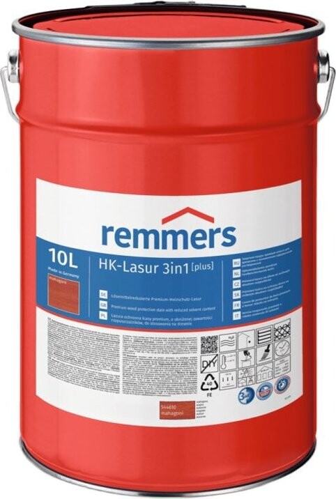 Remmers HK Lazura 3v1 [plus] 10 l Mahagoni / Mahagon