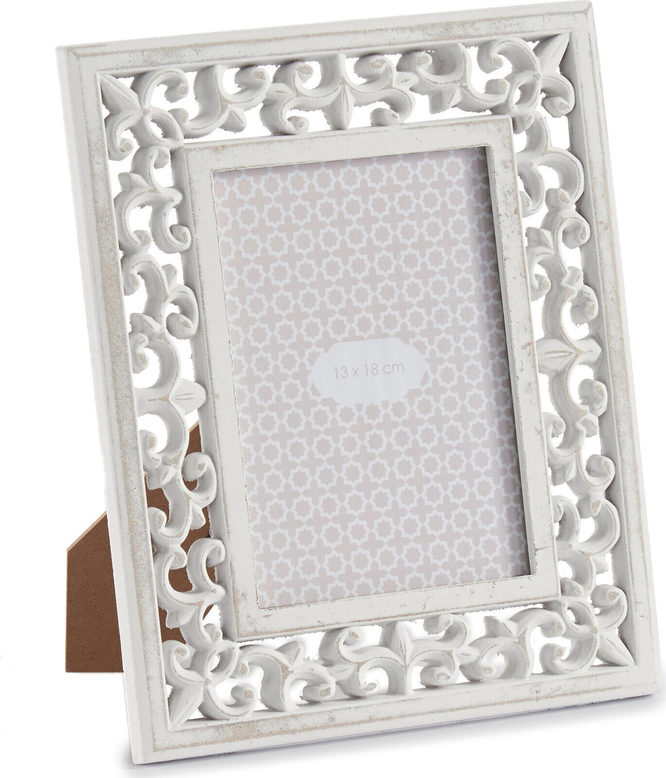 Giftdecor Fotorámeček v dřevěném zdobeném rámu LIRA 22 × 27 cm