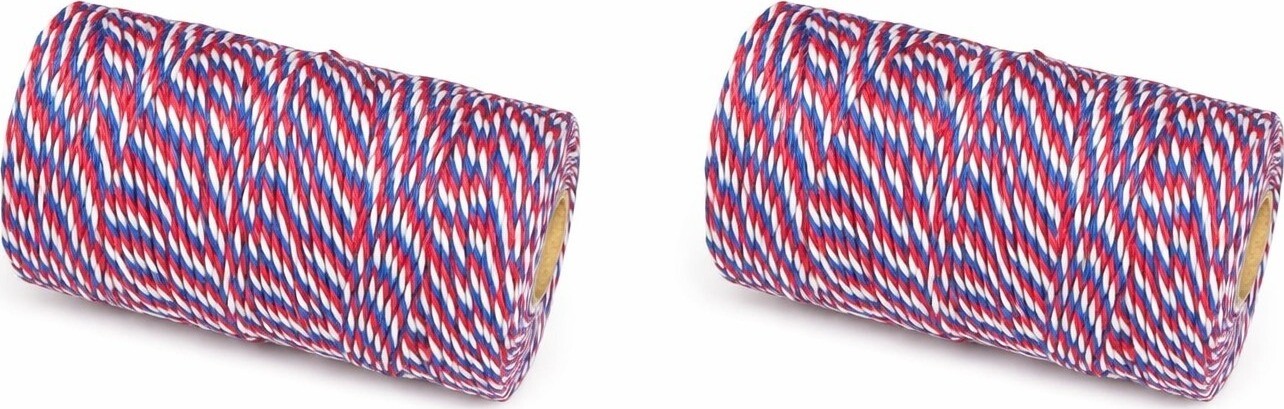 DuraHome Motouz bavlněný, trikolóra 100 g/ 100 m, 2 ks