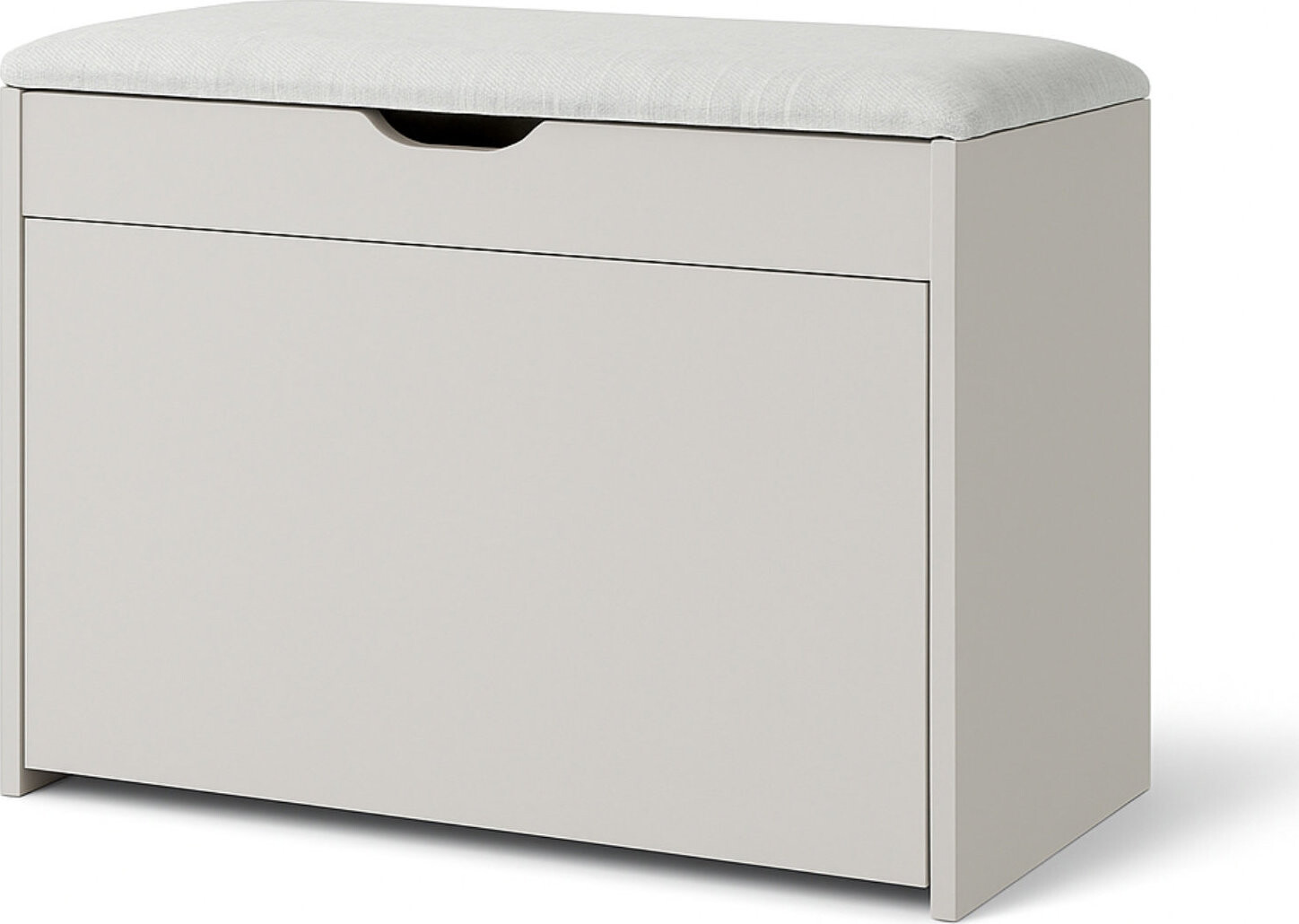 BOXIMO Botník so sedadlom a výsuvnými policami VAULT, 57 × 30 × 53 cm