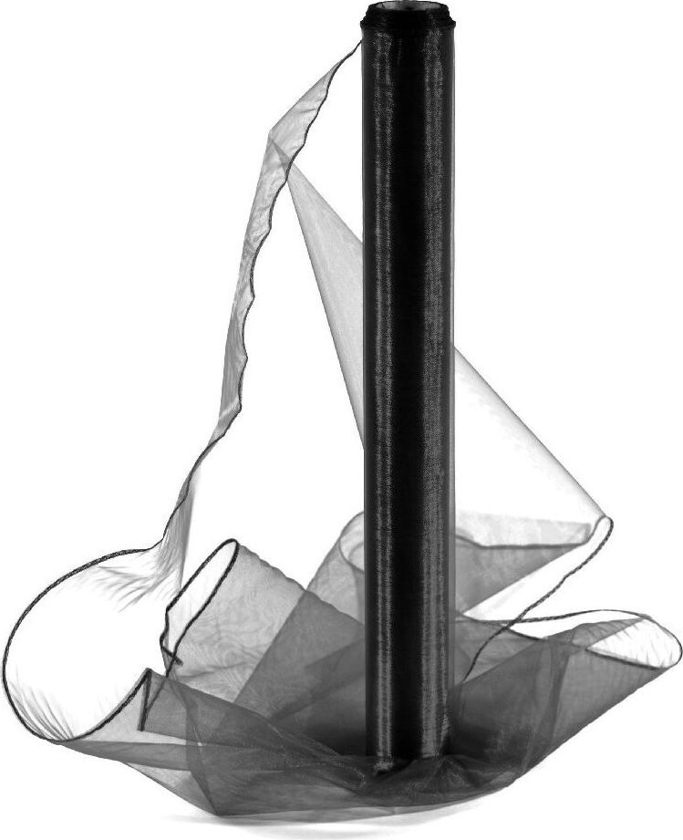Vikpap Organza 40 cm/10y černá