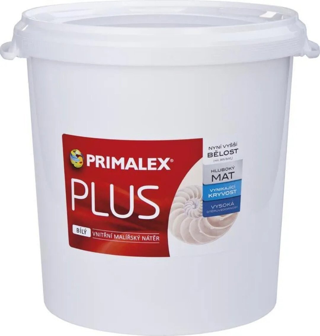 Primalex Plus 40 kg, bílý mat