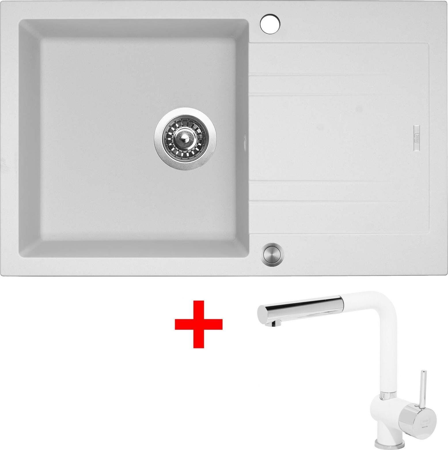 Sinks Linea 780 XC Milk + Mix 3 P GR
