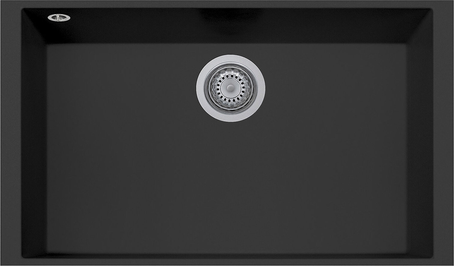 SINKS Cube 690U Nanoblack na spodnú montáž