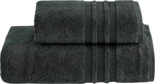 Soft Cotton Osuška PRESTIGE 85 × 150 cm, černý antracit
