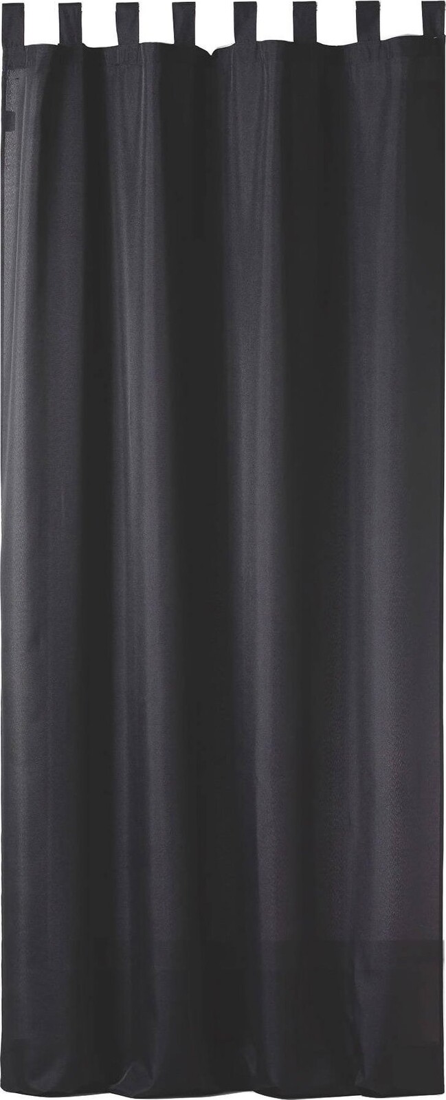 Douceur d'intérieur Závěs Essentiel, 140 × 260 cm, černý