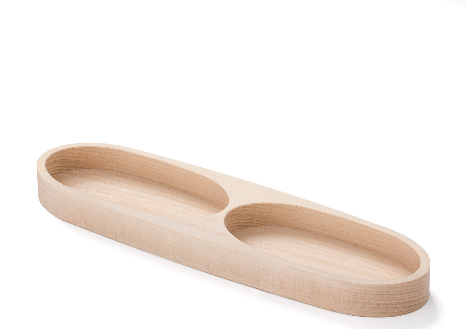 METRIE Elora-6125 Dřevěná miska, masivní dřevo, rozměr 250 × 70 mm