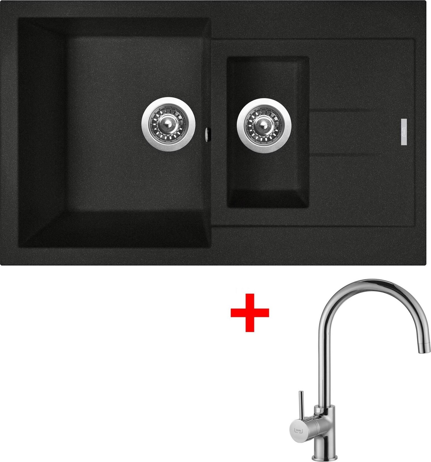 Sinks Amanda 780.1 Metalblack + Vitalia