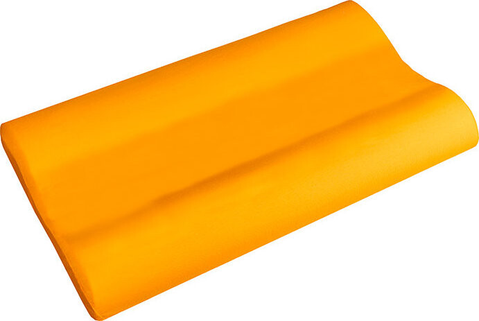 BELLATEX Povlak - anatomický polštář Lux Jersey 60 × 33 cm, 202 oranžový