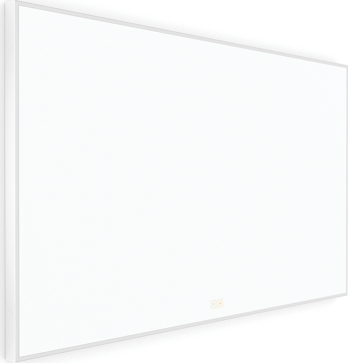 Nimco LED zrcadlo 120 × 70 cm bílé – dotykové ovládání s nastavením jasu a barvy ZPB 13006VX 05