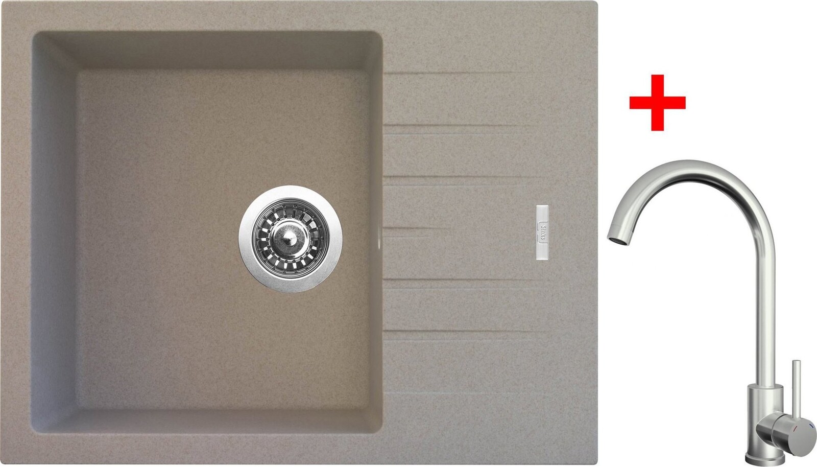 Sinks Perfecto 650 Avena + Arco celonerezový