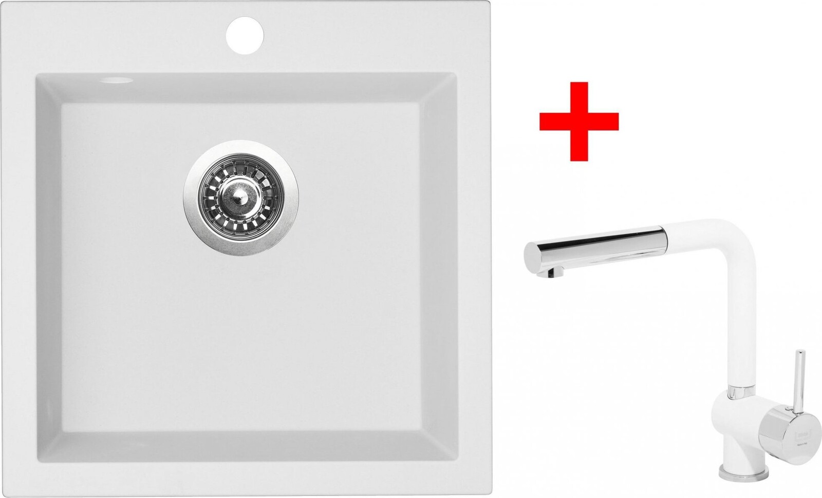 Sinks Viva 455 Milk + Mix 3 P GR