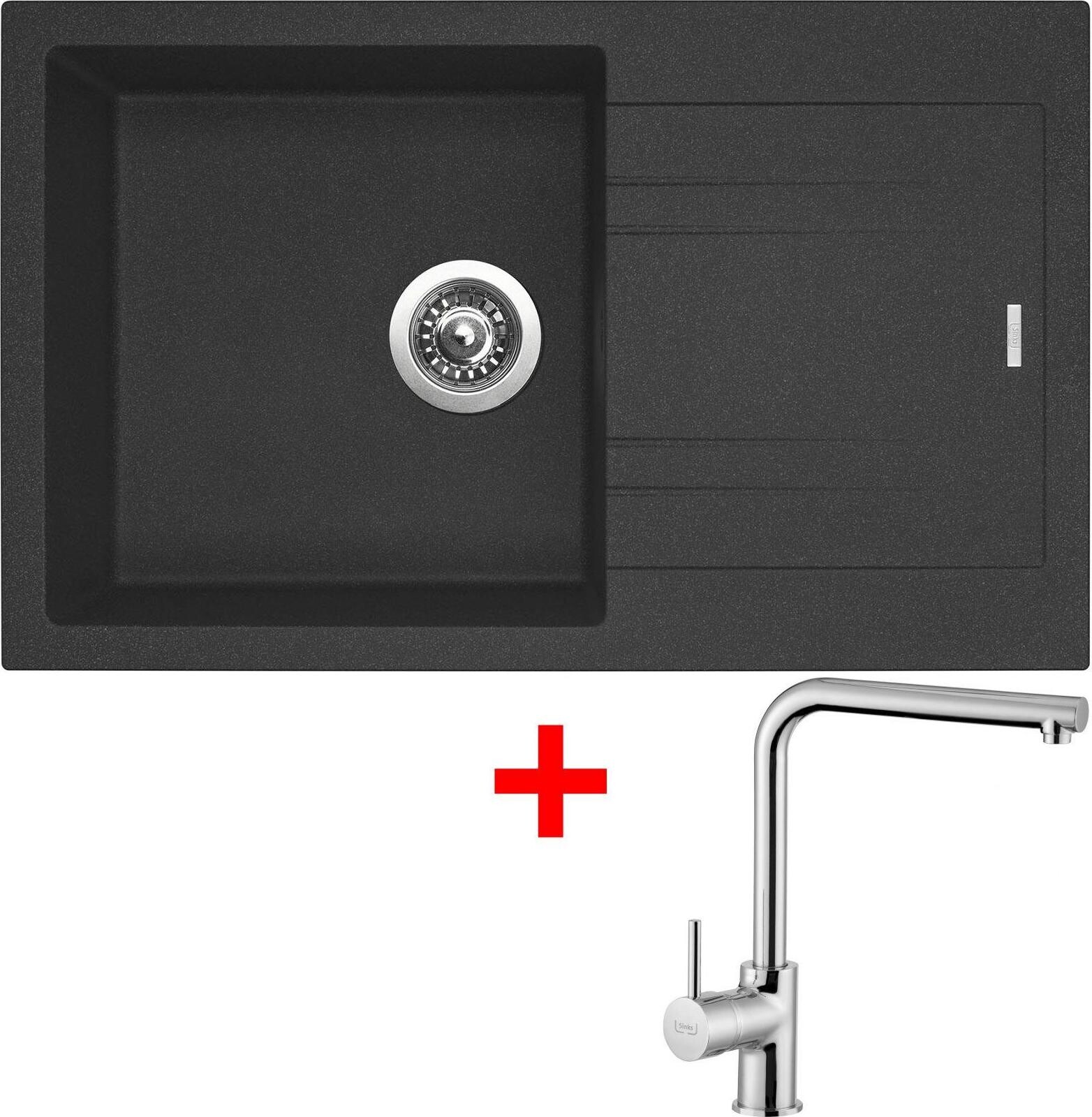 Sinks Linea 780 Granblack + Elka