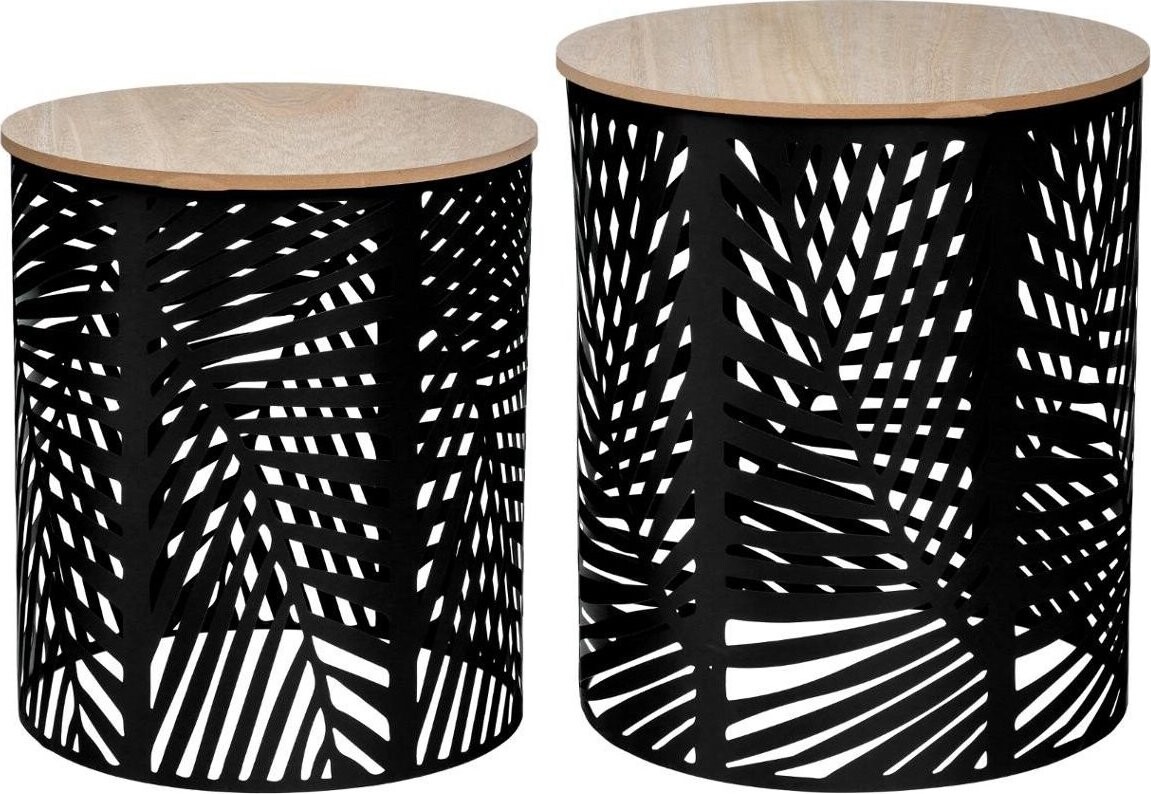 Atmosphera Motiv listů, 2 kusy v sadě