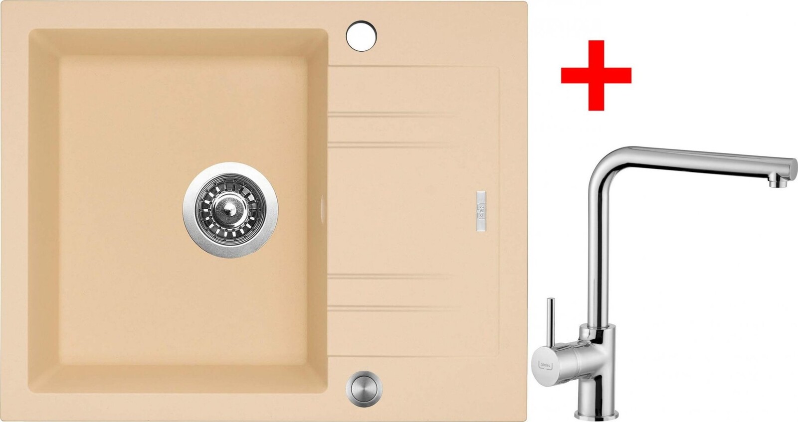 Sinks Linea 600 XC Sahara + Elka