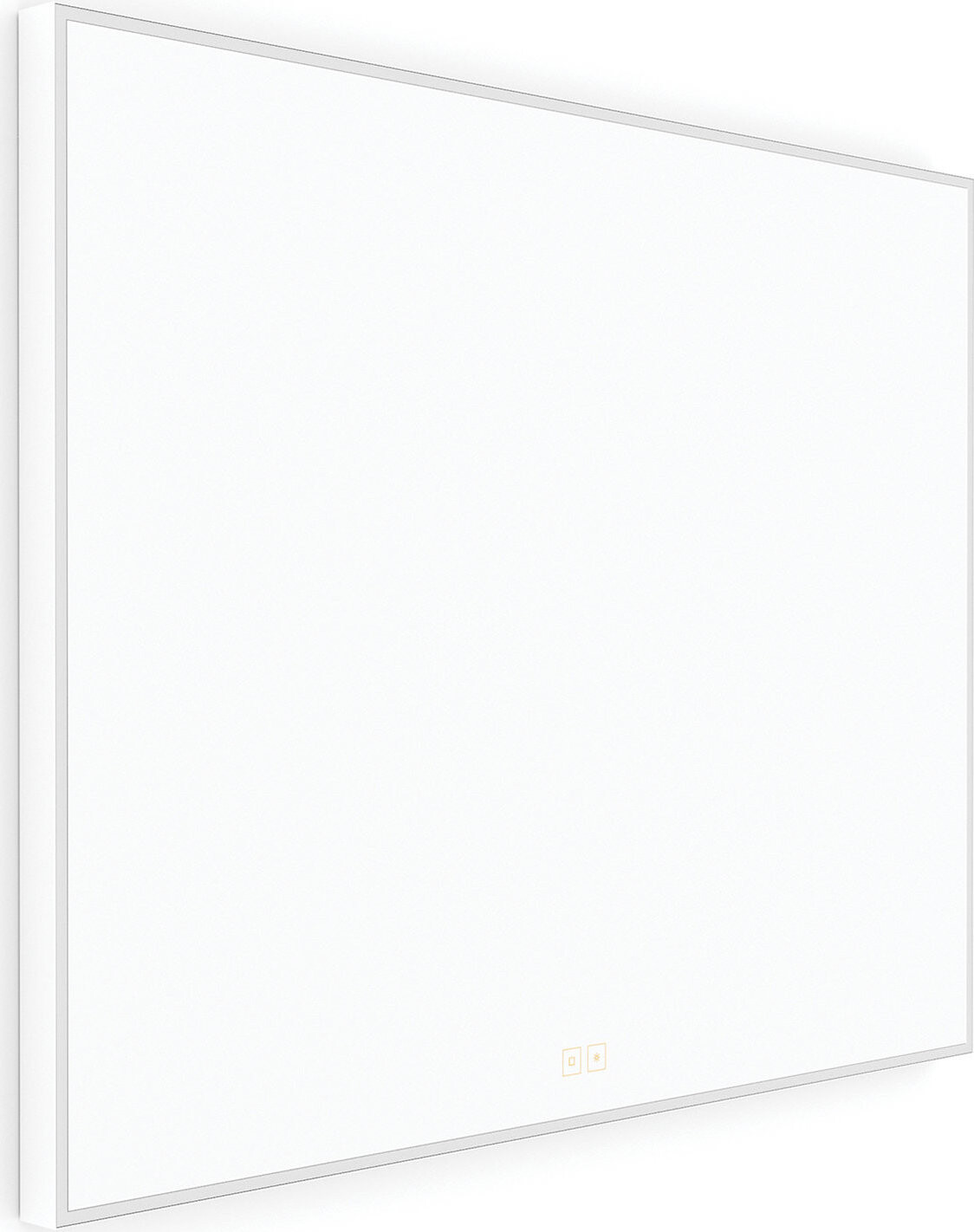 Nimco LED zrcadlo 90 × 70 cm bílé – dotykové ovládání s nastavením jasu a barvy ZPB 13019VX 05