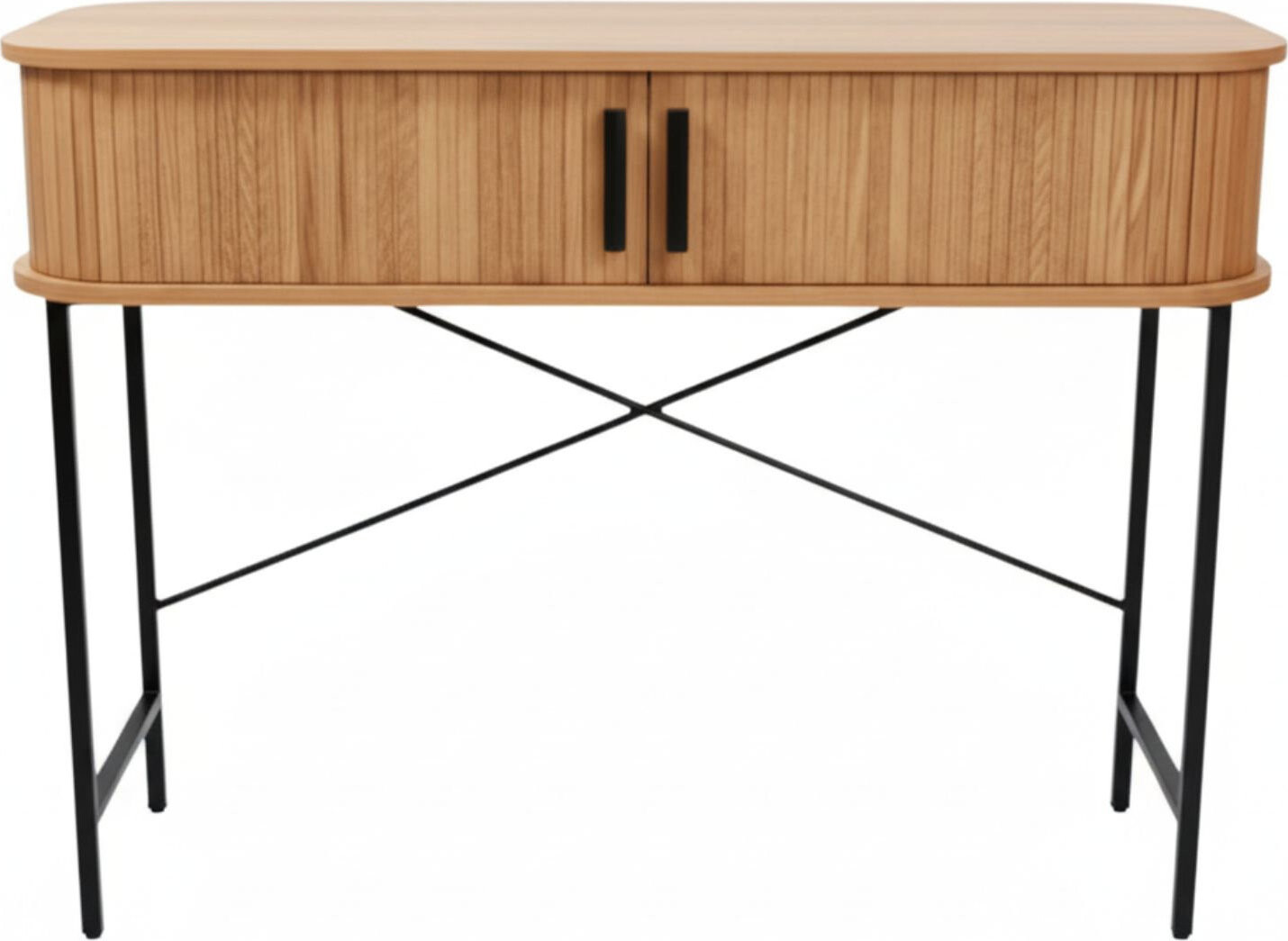Edaxo SCAVA s posuvnými dveřmi, drážkovaná, 100 × 35 × 80,5 cm