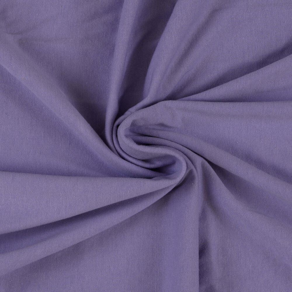 Kvalitex Jersey prestieradlo svetlo fialové 120 × 200 cm