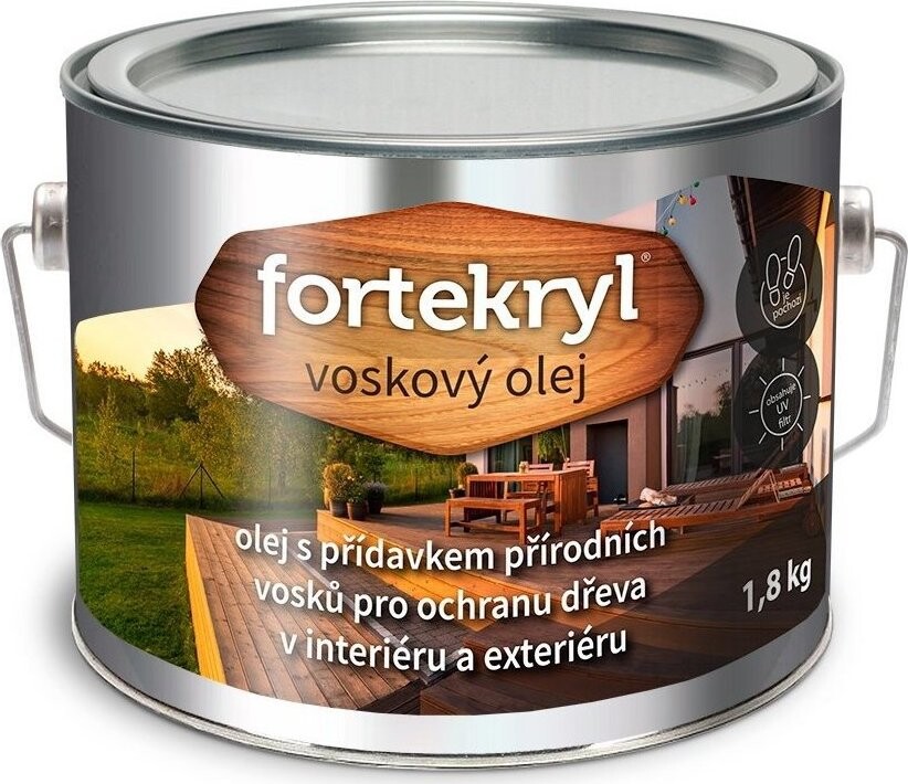 Austis Fortekryl Voskový olej 1,8 kg, ořech