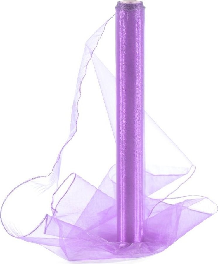 Vikpap Organza 40 cm/10y levandulová