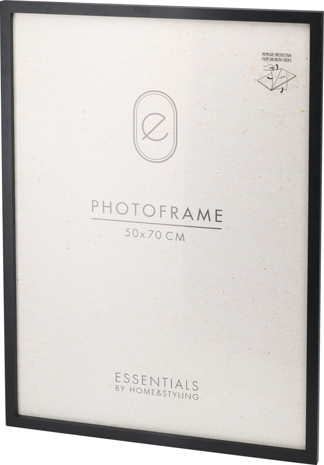Home Styling Collection Rámeček na plakát 52,5 × 72,5 cm, černý rám