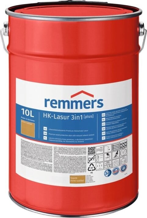 Remmers HK Lazura 3v1 [plus] 10 l Eiche rustikal / Rustikální dub
