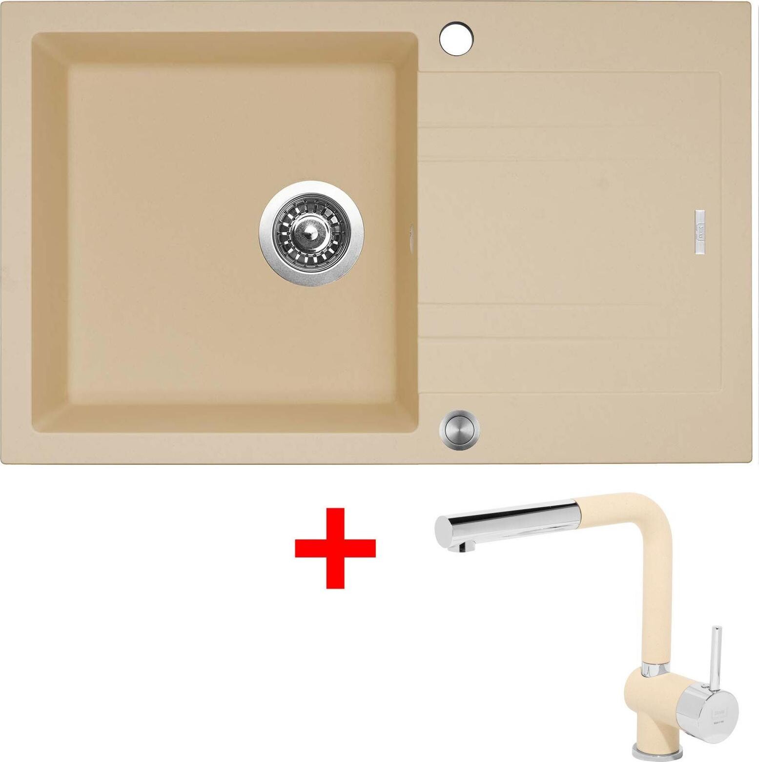 Sinks Linea 780 XC Sahara + Mix 3 P GR