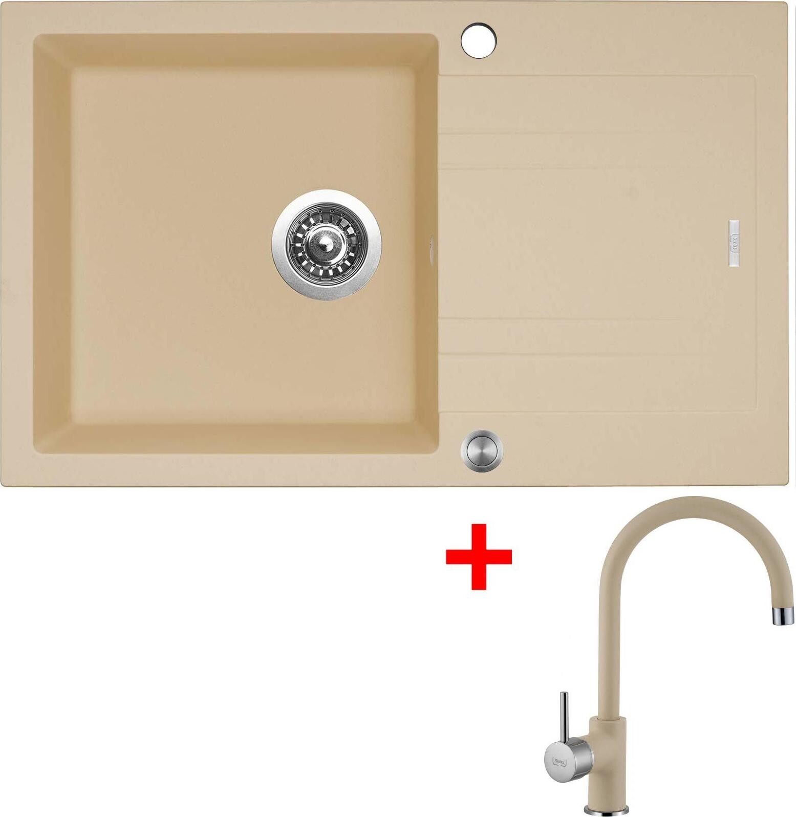 Sinks Linea 780 XC Sahara + Vitalia GR