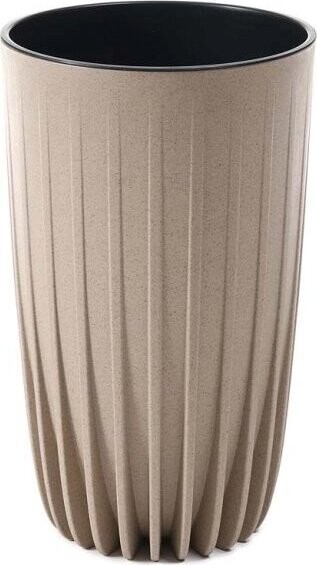 Lamela Květináč MIRA průměr 25 cm, vysoký, coffe latté