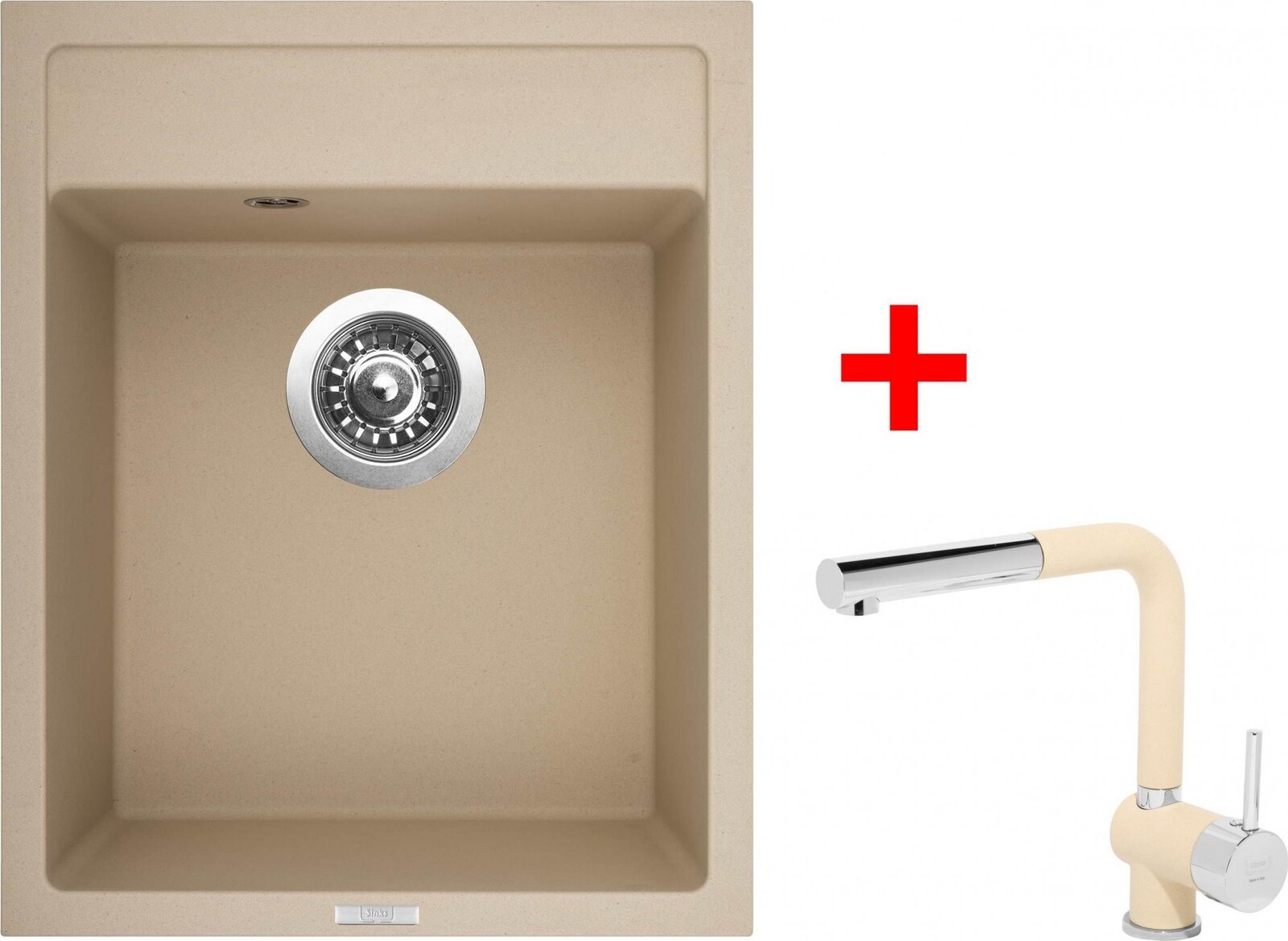 Sinks Classic 400 Sahara + Mix 3 P GR