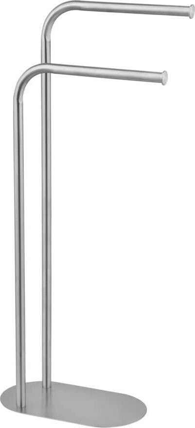 Wenko Kovový stojan na ručníky Levante, výška 79 cm, stříbrný tmavý