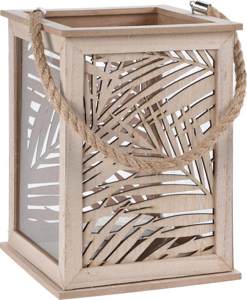 Home Styling Collection Lucerna Leaf Design - na svíčku, 18 × 26 cm