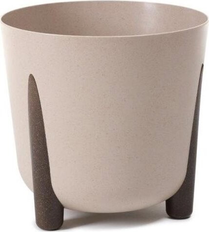 Lamela Květináč FRIDA průměr 34 cm, coffee latté
