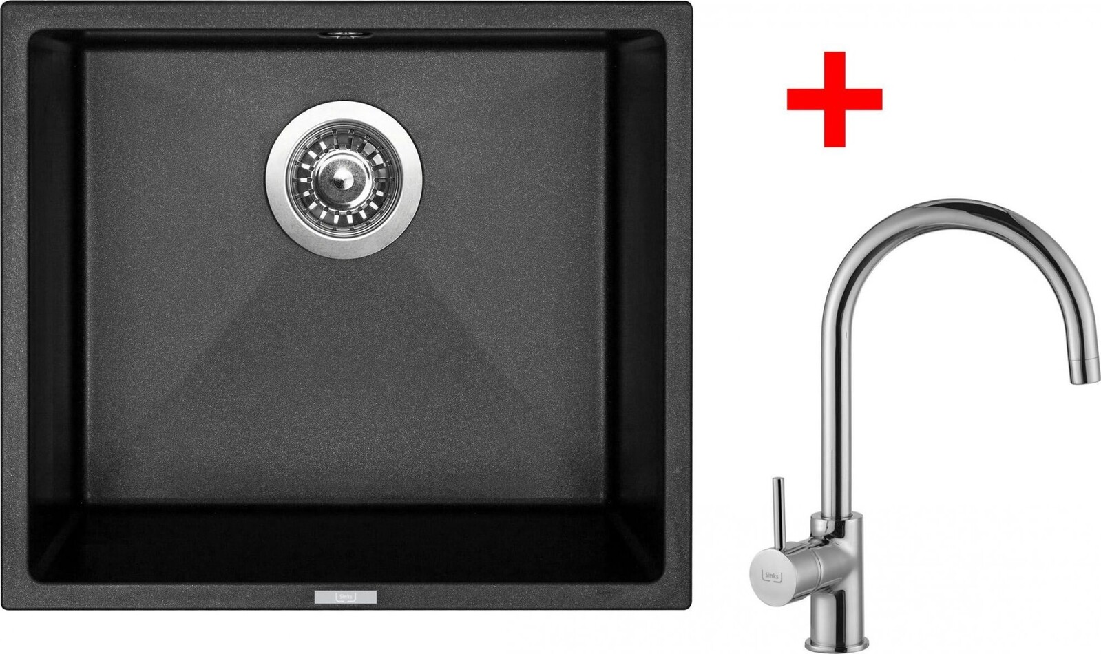 Sinks Frame 457 Metalblack + Vitalia