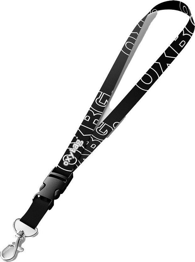 Oxybag klíčenka s karabinkou OXY OXBG white